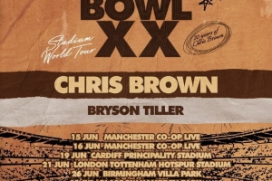 维拉官方：维拉公园球场将承办R&amp;B巨星克里斯-布朗今夏巡回演唱会